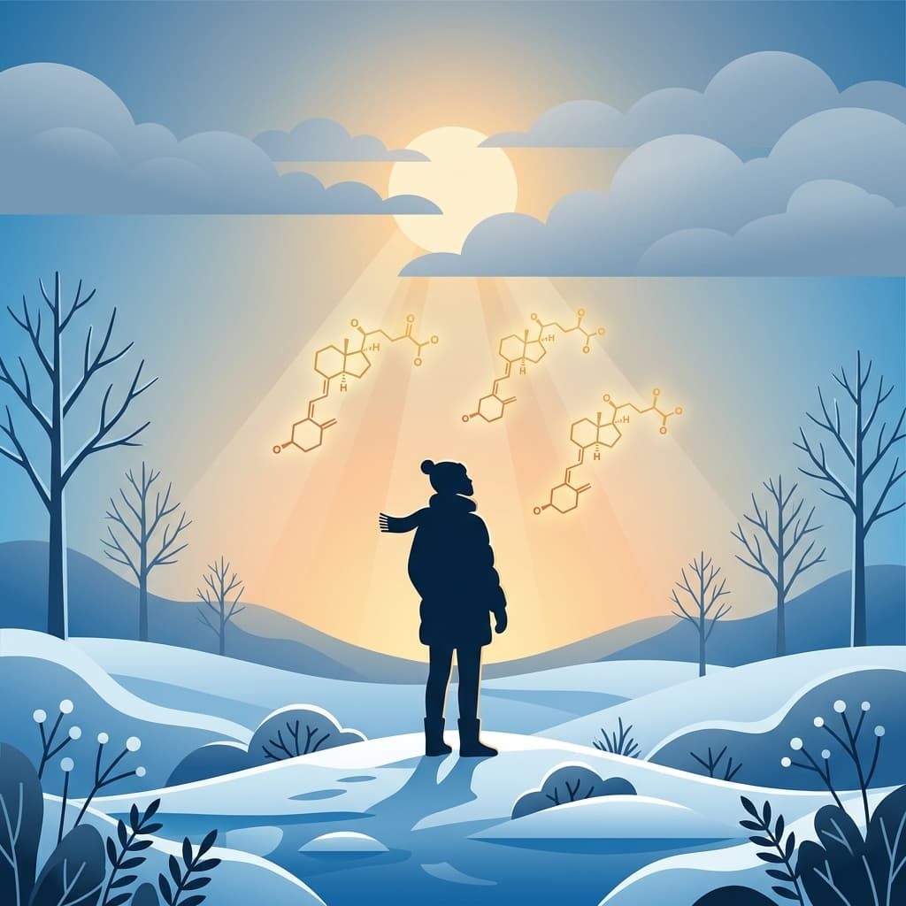 Vitamina D en Invierno: Por Qué Tu Cuerpo la Necesita Más Que Nunca (y No la Está Recibiendo)