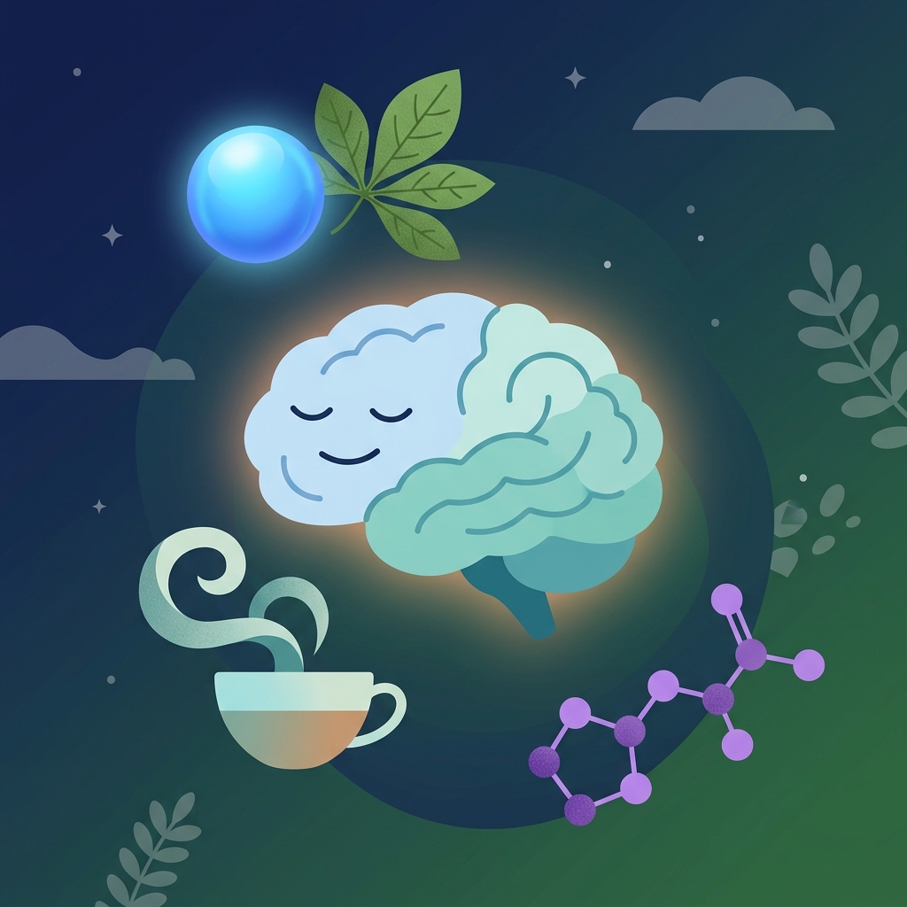 Nutrientes para calmar la ansiedad: magnesio, ashwagandha, L-teanina