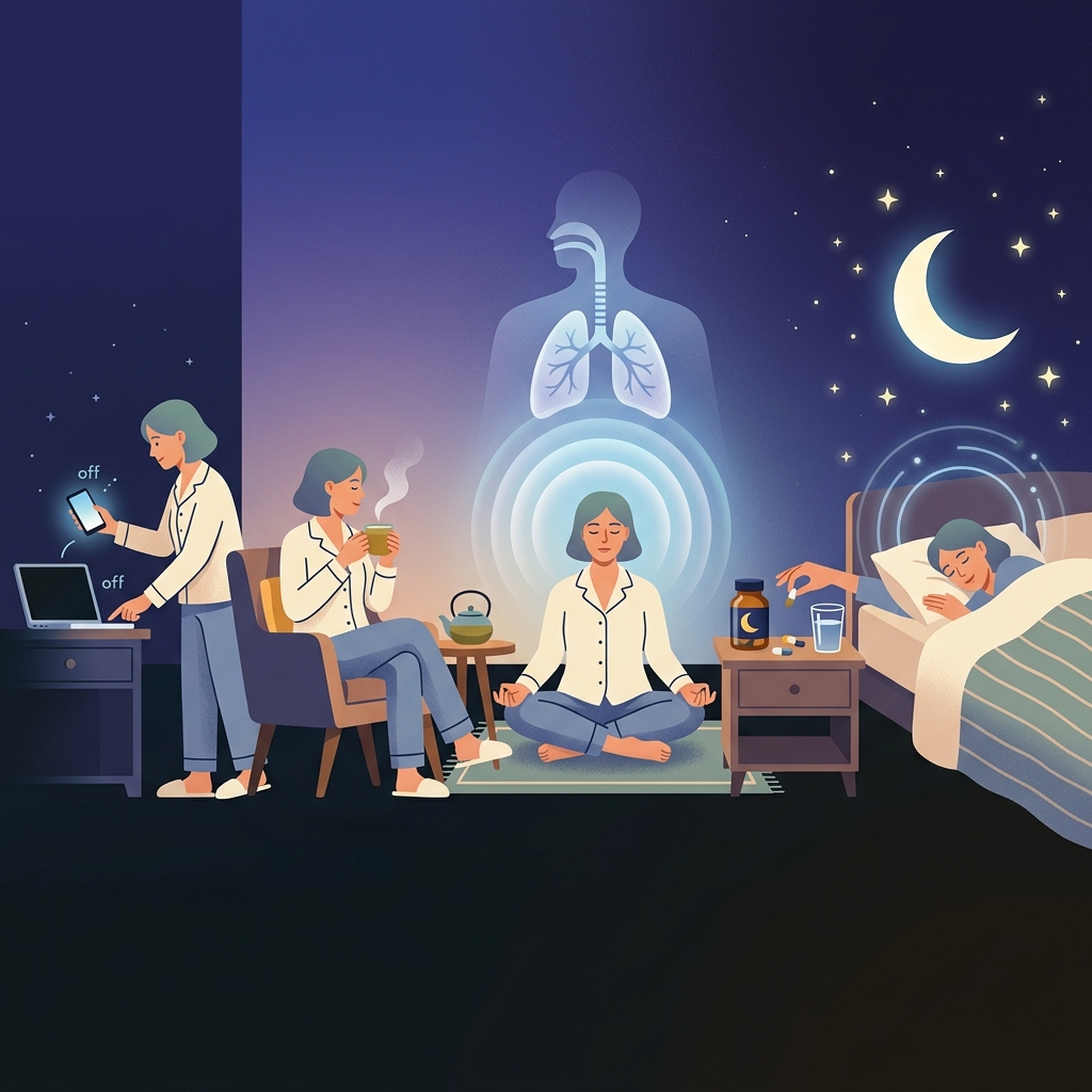 Rutina nocturna anti-ansiedad paso a paso