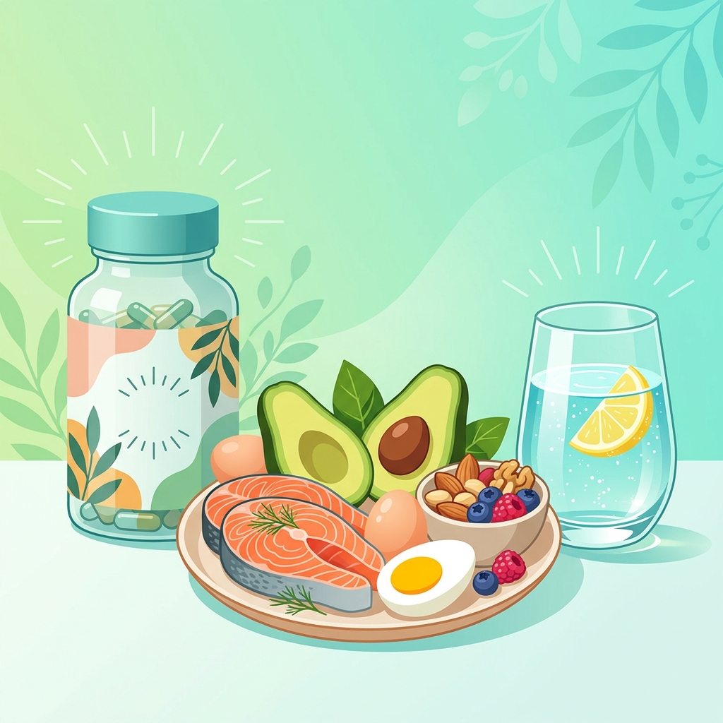 Nutrientes esenciales para recuperar piel, cabello y uñas
