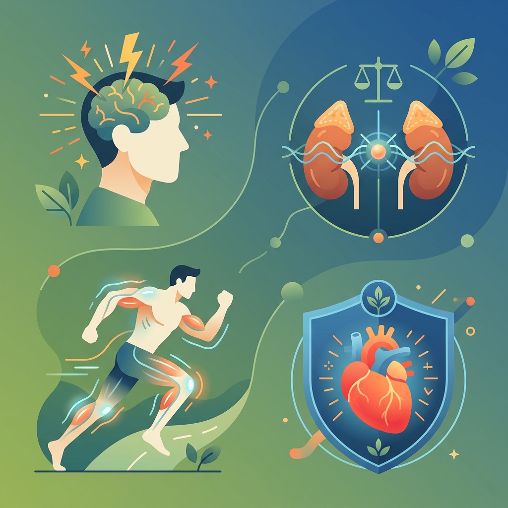 Beneficios de rhodiola: cerebro, suprarrenales, músculos, corazón