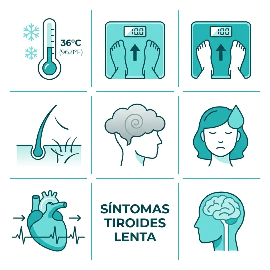 Panel tiroideo completo mostrando los 5 exámenes necesarios versus el examen estándar